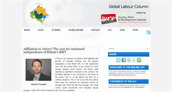 Desktop Screenshot of column.global-labour-university.org