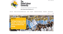 Desktop Screenshot of global-labour-university.org