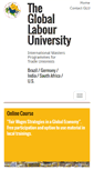 Mobile Screenshot of global-labour-university.org